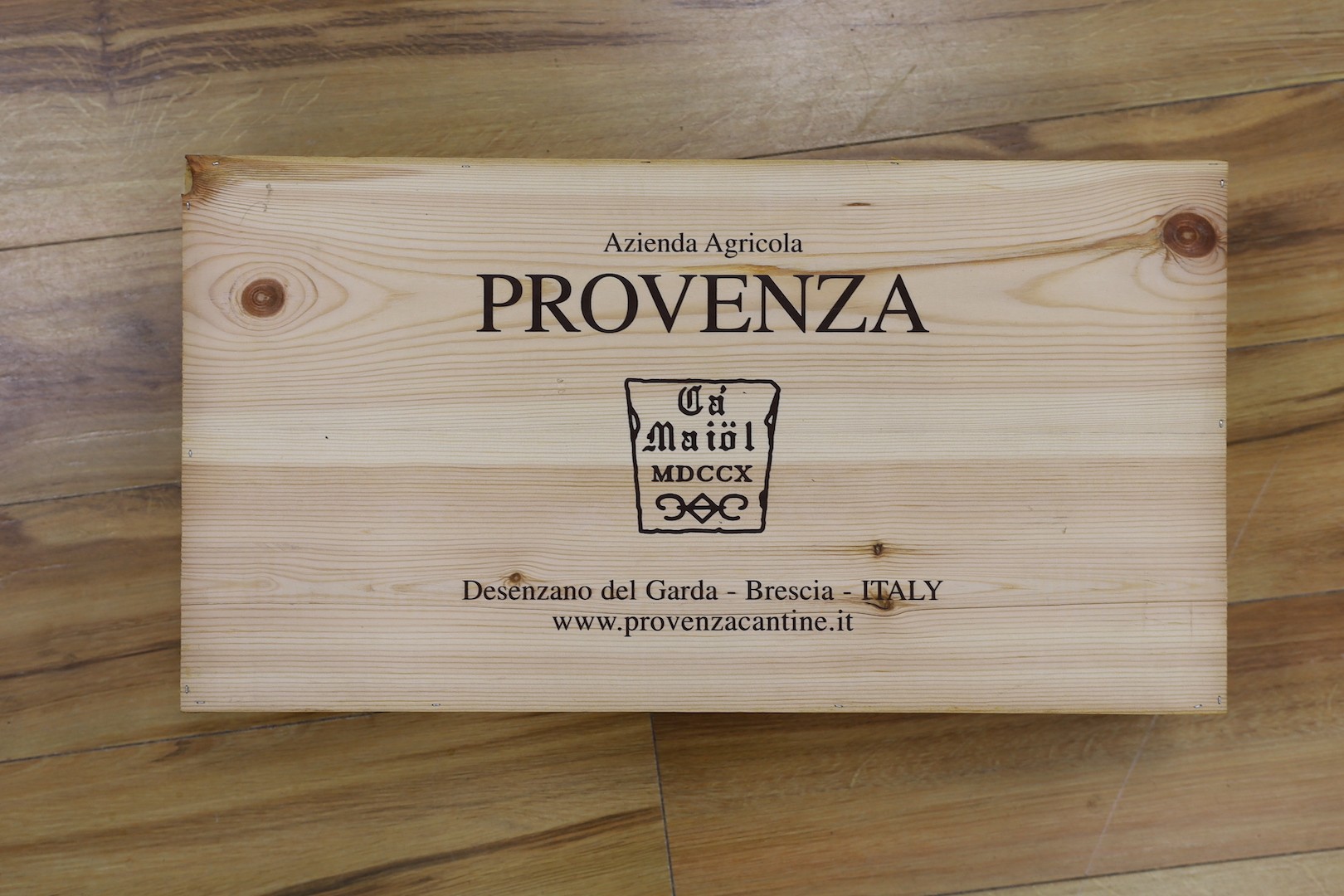 Six bottles Provenza Ca'Maiol 'Fabio Contato' Lugana OWC, 2001 75cl